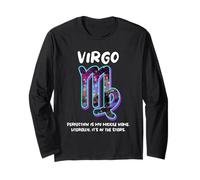 Virgo - Perfection is My Middle Name Literally It's in Stars Long Sleeve T-Shirt