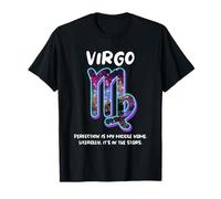 Virgo - Perfection is My Middle Name Literally It's in Stars T-Shirt