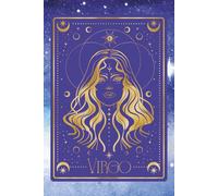 Virgo Prompted Journal: 120 Prompts & Sweary Affirmations to Unlock your Inner Goddess | Daily Rating, Mood, Water Trackers | 121 Pages, 21 dot-lines ... Sections | Perfect Gift for any Virgo
