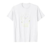 Virgo Season Celestial Zodiac Astrology Stargazer Gift T-Shirt, Men, White, XXL