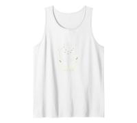 Virgo Season Celestial Zodiac Astrology Stargazer Gift Tank Top, Men, White, L