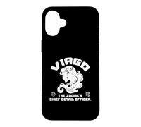 Virgo The Zodiac's Chief Detail Officer Astrology Art Case for iPhone 16 Plus