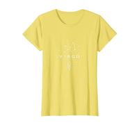 Virgo Vibes Only: Celestial Zodiac Constellation Magic T-Shirt, Women, Lemon, 3XL