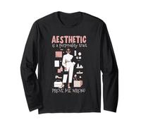 Virgo Zodiac Aesthetic is A Personality Trait Long Sleeve T-Shirt