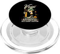 Virgo Zodiac Approved Or It Didnt Happen PopSockets PopGrip for MagSafe