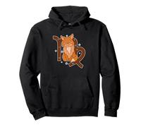 Virgo Zodiac as a Beast Horoscope Pullover Hoodie