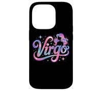 Virgo Zodiac Astrology Starry Cosmic Maiden Case for iPhone 14 Pro