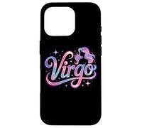 Virgo Zodiac Astrology Starry Cosmic Maiden Case for iPhone 16 Pro