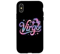 Virgo Zodiac Astrology Starry Cosmic Maiden Case for iPhone X/XS