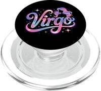 Virgo Zodiac Astrology Starry Cosmic Maiden PopSockets PopGrip for MagSafe
