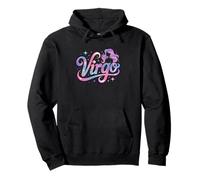 Virgo Zodiac Astrology Starry Cosmic Maiden Pullover Hoodie