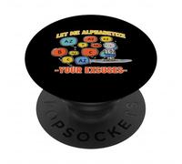 Virgo Zodiac Let Me Alphabetize Your Excuses PopSockets Adhesive PopGrip