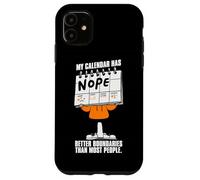 Virgo Zodiac My Calendar Has Nope Better Boundaries Case for iPhone 11