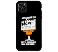 Virgo Zodiac My Calendar Has Nope Better Boundaries Case for iPhone 11 Pro Max