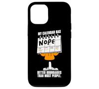 Virgo Zodiac My Calendar Has Nope Better Boundaries Case for iPhone 12/12 Pro