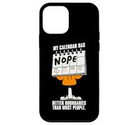 Virgo Zodiac My Calendar Has Nope Better Boundaries Case for iPhone 12 mini