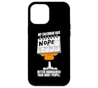 Virgo Zodiac My Calendar Has Nope Better Boundaries Case for iPhone 12 Pro Max