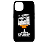 Virgo Zodiac My Calendar Has Nope Better Boundaries Case for iPhone 13