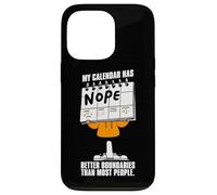 Virgo Zodiac My Calendar Has Nope Better Boundaries Case for iPhone 13 Pro
