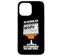 Virgo Zodiac My Calendar Has Nope Better Boundaries Case for iPhone 13 Pro Max