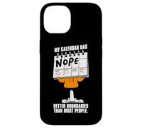 Virgo Zodiac My Calendar Has Nope Better Boundaries Case for iPhone 14