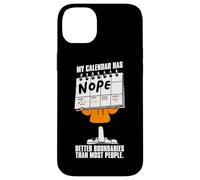 Virgo Zodiac My Calendar Has Nope Better Boundaries Case for iPhone 14 Plus