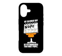 Virgo Zodiac My Calendar Has Nope Better Boundaries Case for iPhone 17