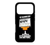 Virgo Zodiac My Calendar Has Nope Better Boundaries Case for iPhone 17 Pro