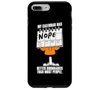 Virgo Zodiac My Calendar Has Nope Better Boundaries Case for iPhone 7 Plus/8 Plus