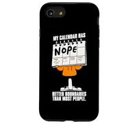 Virgo Zodiac My Calendar Has Nope Better Boundaries Case for iPhone SE (2020) / 7/8
