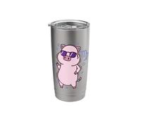 Virgo Zodiac Sign as a Piggy Stainless Steel Insulated Tumbler