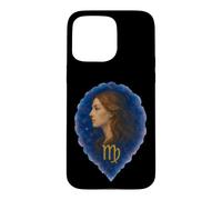 Virgo Zodiac Watercolor Maiden Art Case for iPhone 15 Pro Max