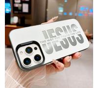 VirgoCCY Jesus Christ Phone Case for iPhone 13 Pro Case, The Way Truth Life Bible Verse Inspirational Cover, Matte Shockproof Protective Case for Men Women Faith Gifts-Black