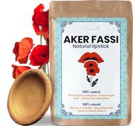 VIRHEA Authentic Aker Fassi x1 Natural Moroccan Lipstick Made from Poppy and Pomegranate Traditional Beauty