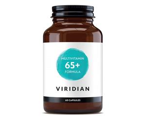 Viridian 65+ Multi Vitamins with Co-Q10 - 60 Vegicaps