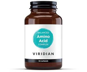 Viridian - Balanced Amino Acid Complex - 90 Caps | Contains All 9 Essential Amino Acids, Balanced Ratio | Vegan and Kosher, 100% Active Ingredients | Nutritionist Formulated