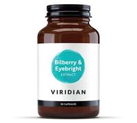 Viridian Bilberry with Eyebright Extract – 30 Vegicaps