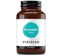 Viridian - Bromelain 500mg - 30 Caps | Digestive Enzyme Support | Breaks Down Protein | Vegan & Pure Formula | Extracted from Pineapple Stem | 100% Active Ingredients | Expertly Formulated