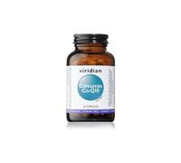 Viridian - Curcumin CoQ-10 Capsules 60 | Turmeric Extract with CoQ10 & MCT | Full Spectrum Curcuminoids | Nutritionist Formulated | Vegan | Exclusively Active Ingredients