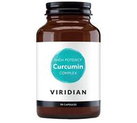 Viridian - High Potency Curcumin Complex - 90 Caps | Turmeric & Boswellia Extracts | Full Spectrum Curcuminoids, Ginger, Citrus Flavonoids | Nutritionist Formulated