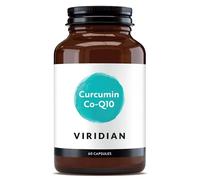 Viridian - Curcumin CoQ-10 Capsules 60 | Turmeric Extract with CoQ10 & MCT | Full Spectrum Curcuminoids | Nutritionist Formulated | Vegan | Exclusively Active Ingredients