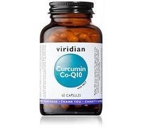 Viridian - Curcumin CoQ-10 Capsules 60 | Turmeric Extract with CoQ10 & MCT | Full Spectrum Curcuminoids | Nutritionist Formulated | Vegan | Exclusively Active Ingredients
