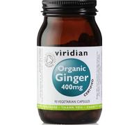 Viridian Ginger Root Bio 400 Mg 30 Vegetable Capsules