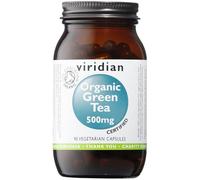 Viridian Green Tea Leaf Supplement – Organic 500mg – 90 Vegicaps