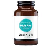 Viridian HIGH FIVE Multivitamin & Mineral Formula Veg Capsules 110 30 Capsules