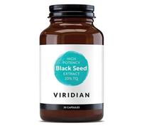 Viridian Nutrition High Potency Black Seed Extract Capsules, 30 Capsules