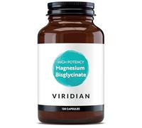 Viridian - High Potency Magnesium Bisglycinate - 120 Capsules - 200mg Per 2 Capsules - High Bioavailability Formula - Vegan Food Supplement with 100% Active Ingredients