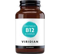 Viridian HIGH TWELVE Vitamin B12 with B-Complex , 90 Veg Caps