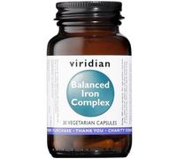 Viridian Iron Complex Vegetable Capsules balanced 30