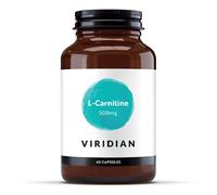 Viridian L-Carnitine 500mg Veg Capsules 60 Capsules